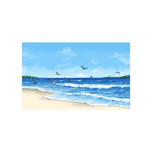 A Flock of Seagulls Giclee Print
