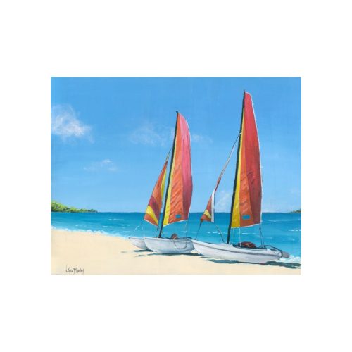 Twin Sails Giclee Print